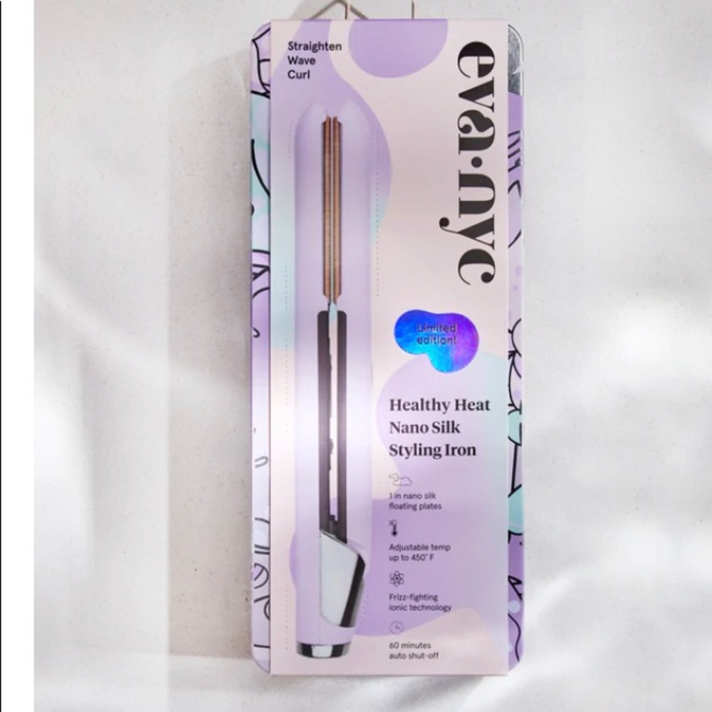 Limited Edition EVA.NYC Nano hair straightener